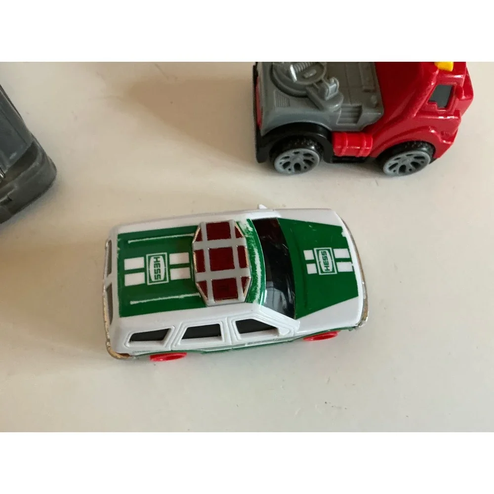 Tonka Hess Toy Truck Lot Fire Rescue Police Car Service Vehicles Set of 6